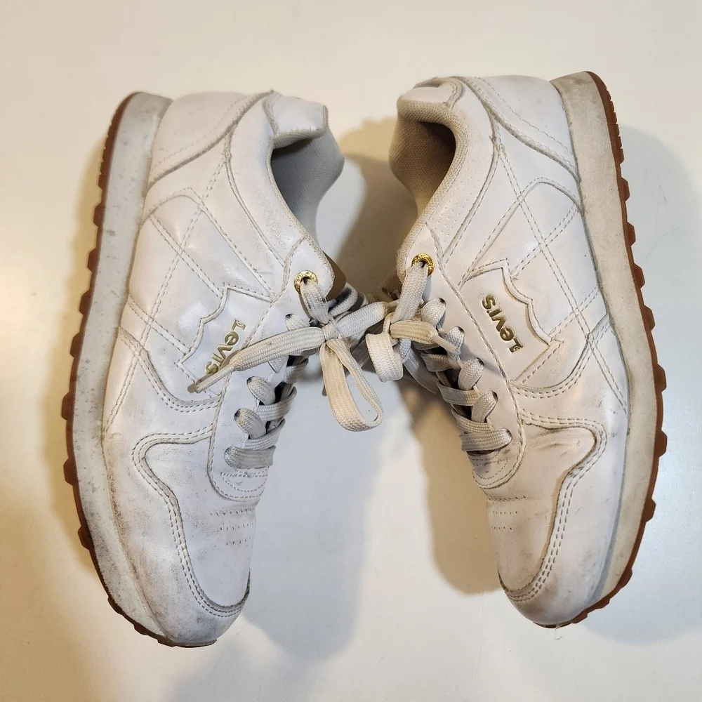 LEVI'S Women's White Sneakers Size 6.5